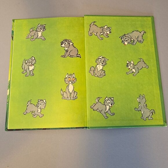 The Runaway Wolf Cub Walt Disney Productions 1980 Hardcover Book Club Edition - Picture 12 of 12